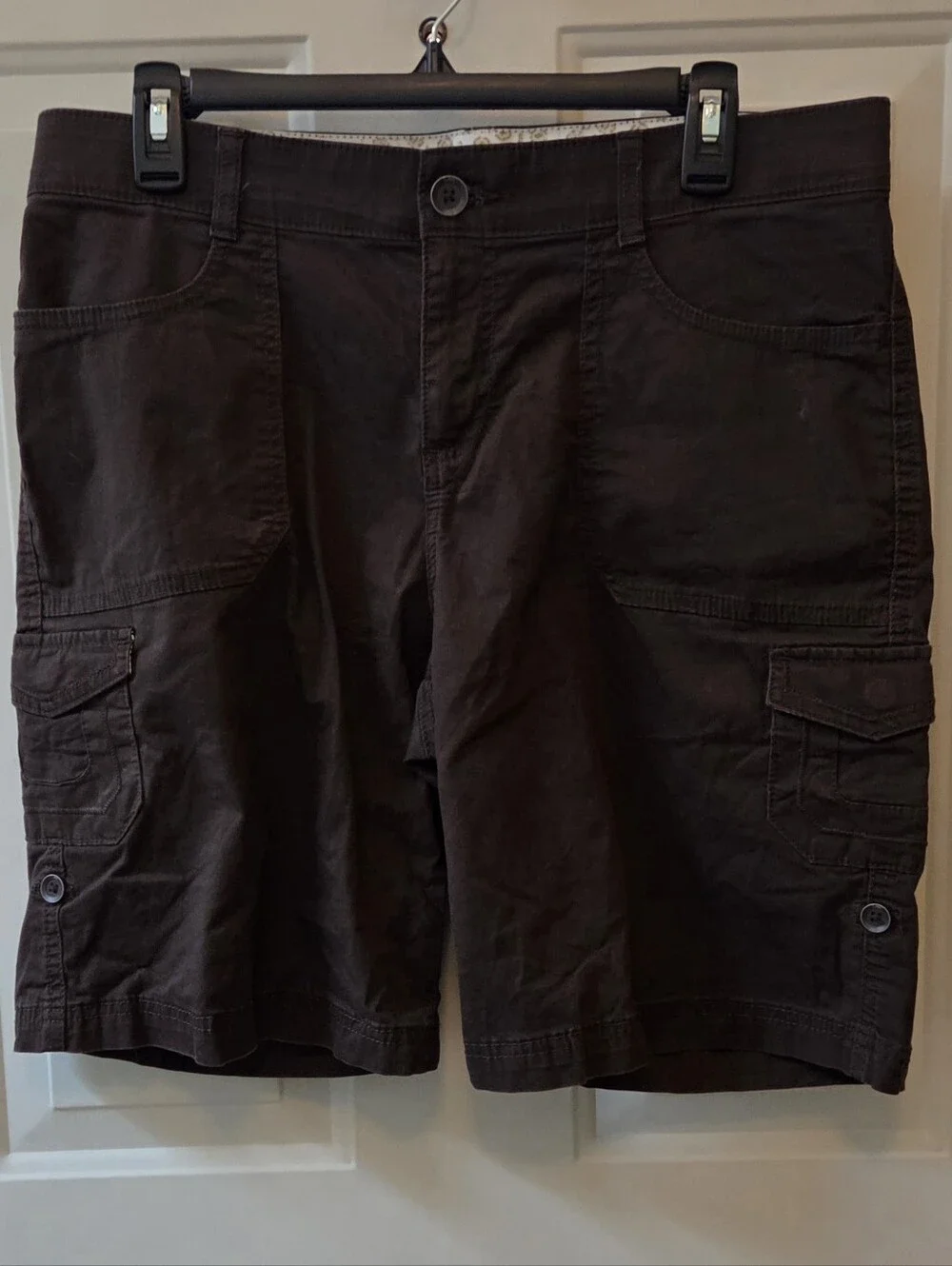 Lee Sinfully Soft Women's Cargo Shorts - Brown
